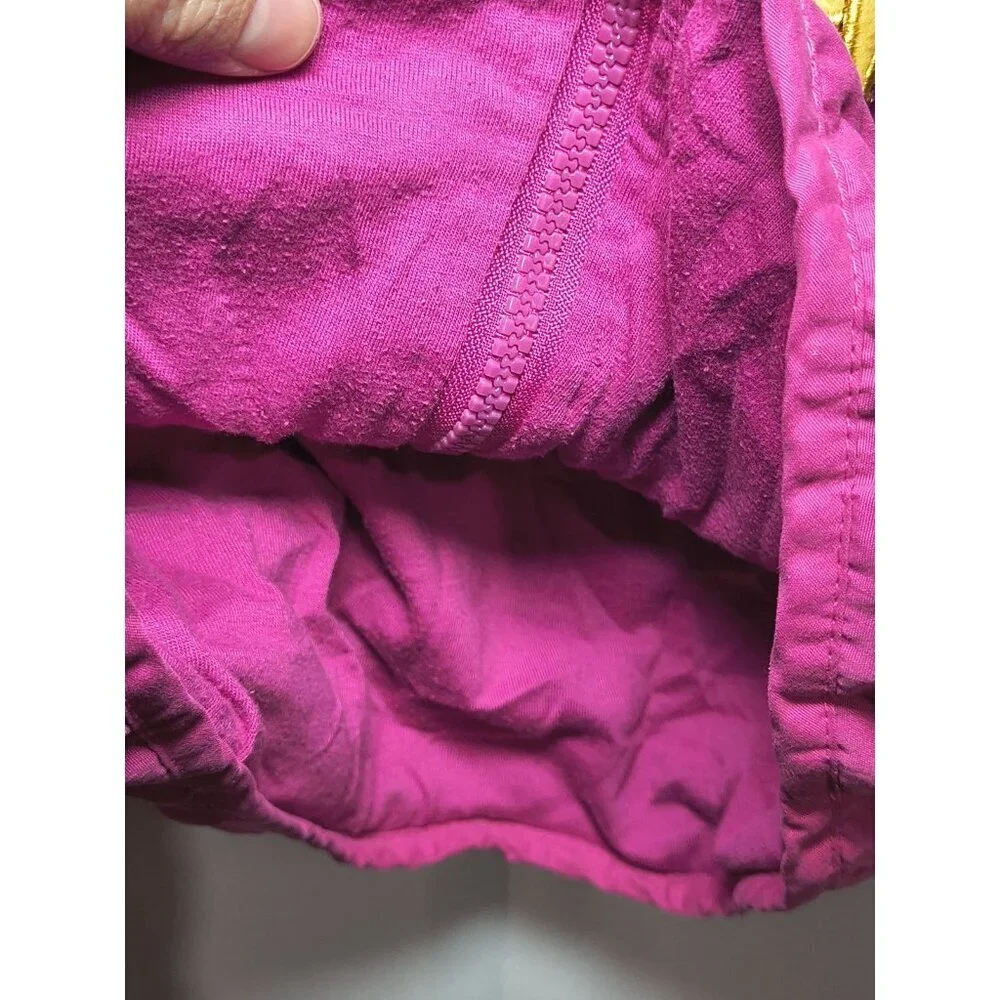 Vintage Pink Winnie The Pooh Vest Girls Size 5 Full Zip Butterflies